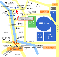 千駄ヶ谷区民会館(飯田橋)への行き方